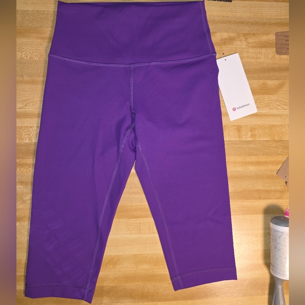 Lululemon Wunder Train High Waisted Leggings Size 6 Purple #YLEG3 - Picture 8 of 12